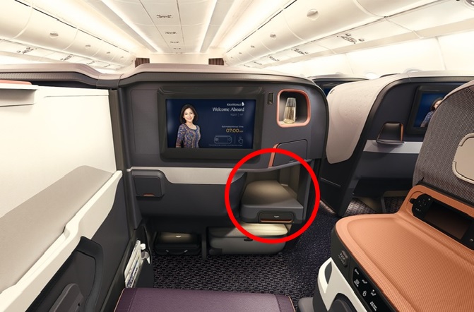 SQ business class